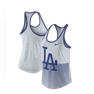 Nike LA Dodgers Tank Top In Gray and Blue M